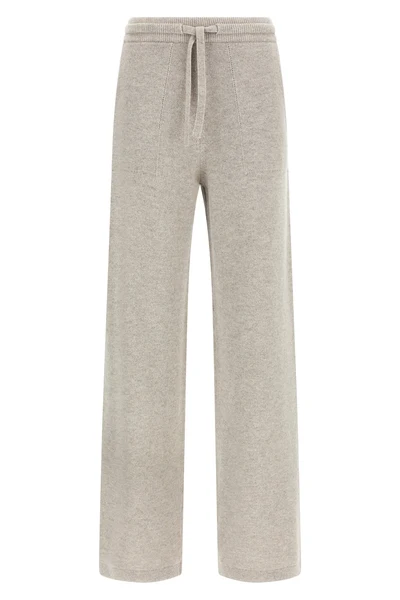 smmpietra wool and cashmere yarn knit pants