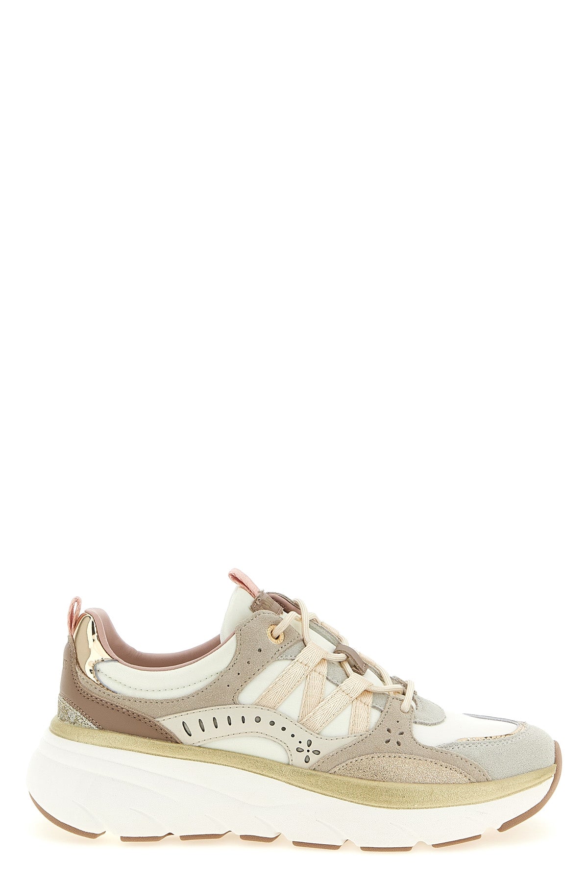 TWIN SET 36 running sneakers in suede