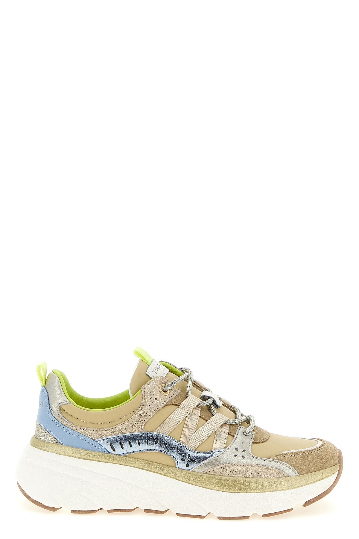 running sneakers in suede