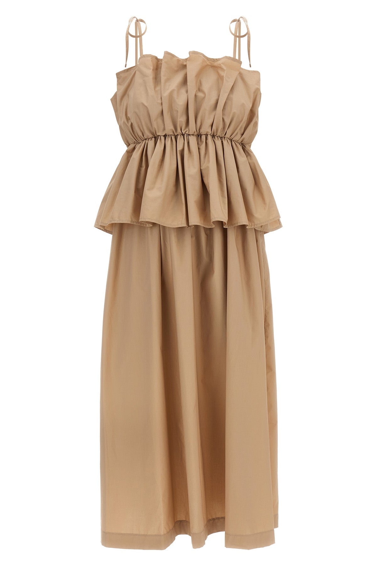 TWIN SET 38 long dress in pure cotton poplin