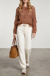 cotton and viscose blend sweater