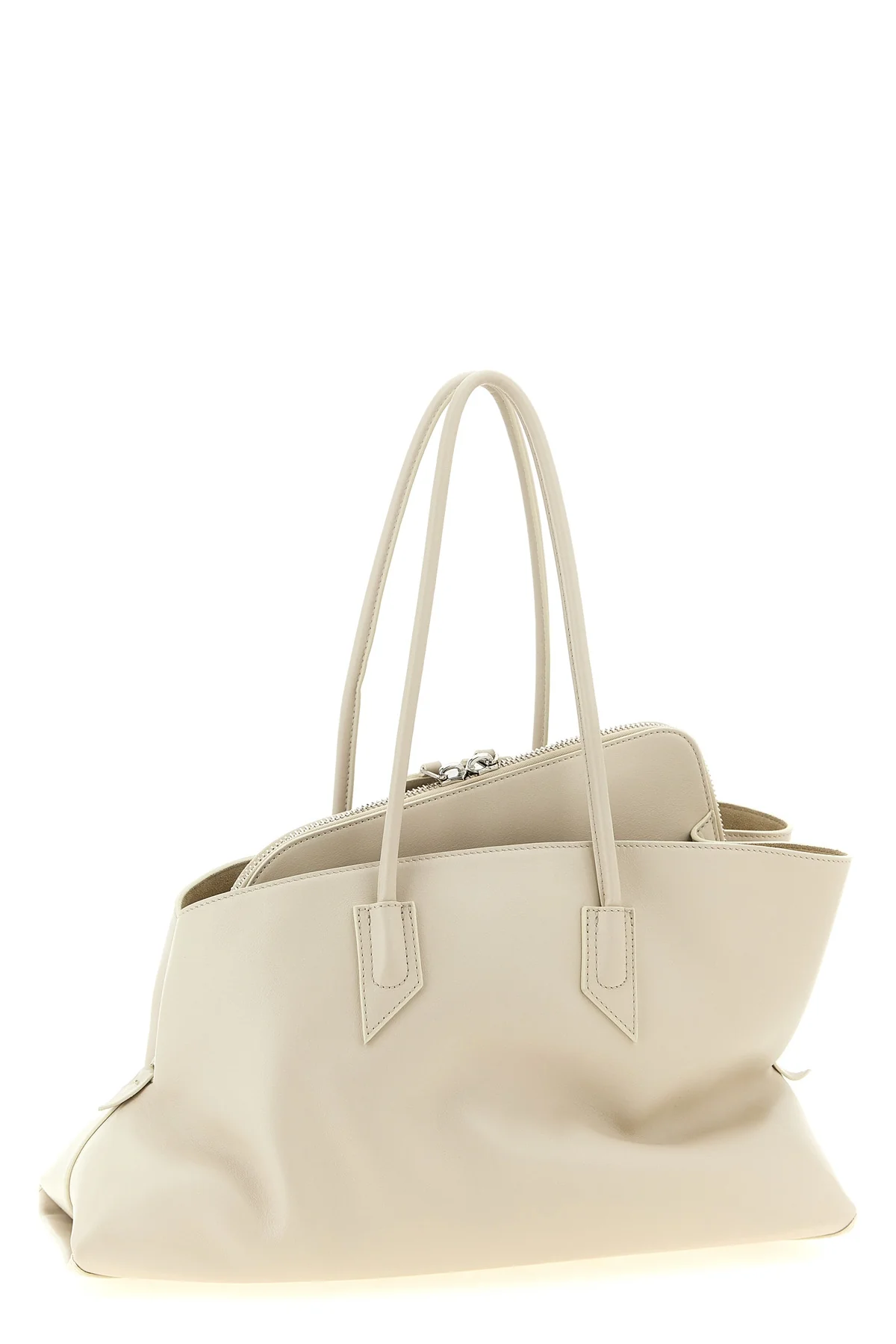 THE ATTICO OS the the attico la passeggiata medium shoulder bag is distinguished by an archi