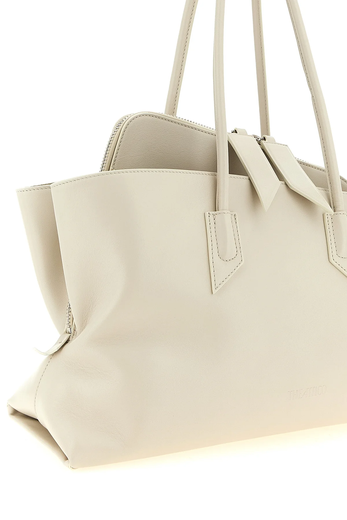 the the attico la passeggiata medium shoulder bag is distinguished by an archi