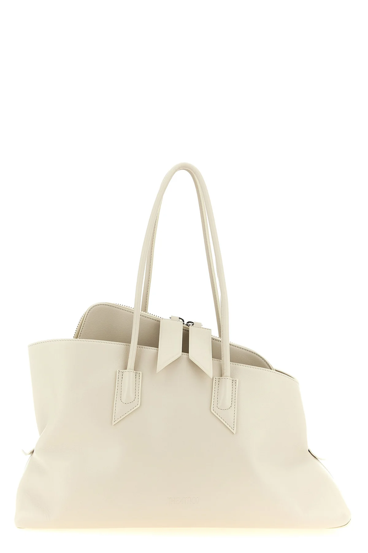 THE ATTICO OS the the attico la passeggiata medium shoulder bag is distinguished by an archi