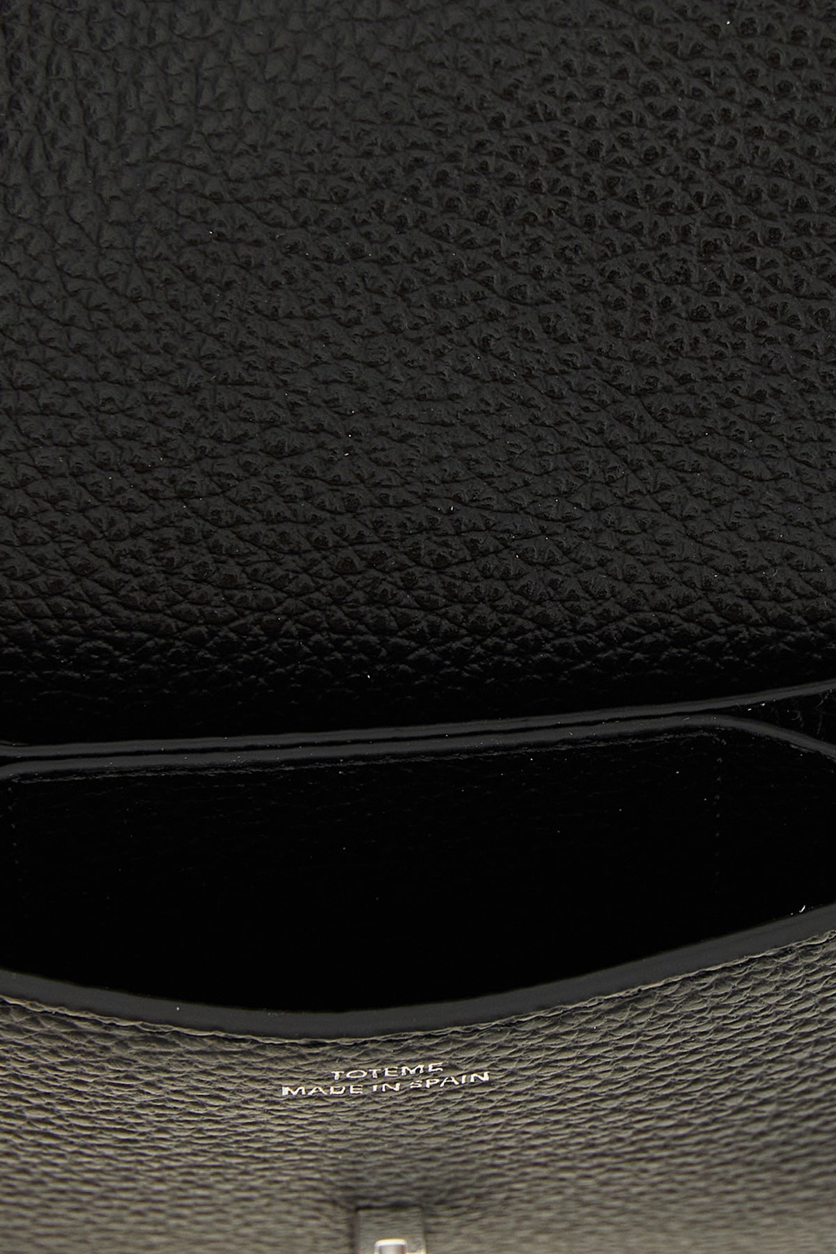 sienna hammered leather card holder