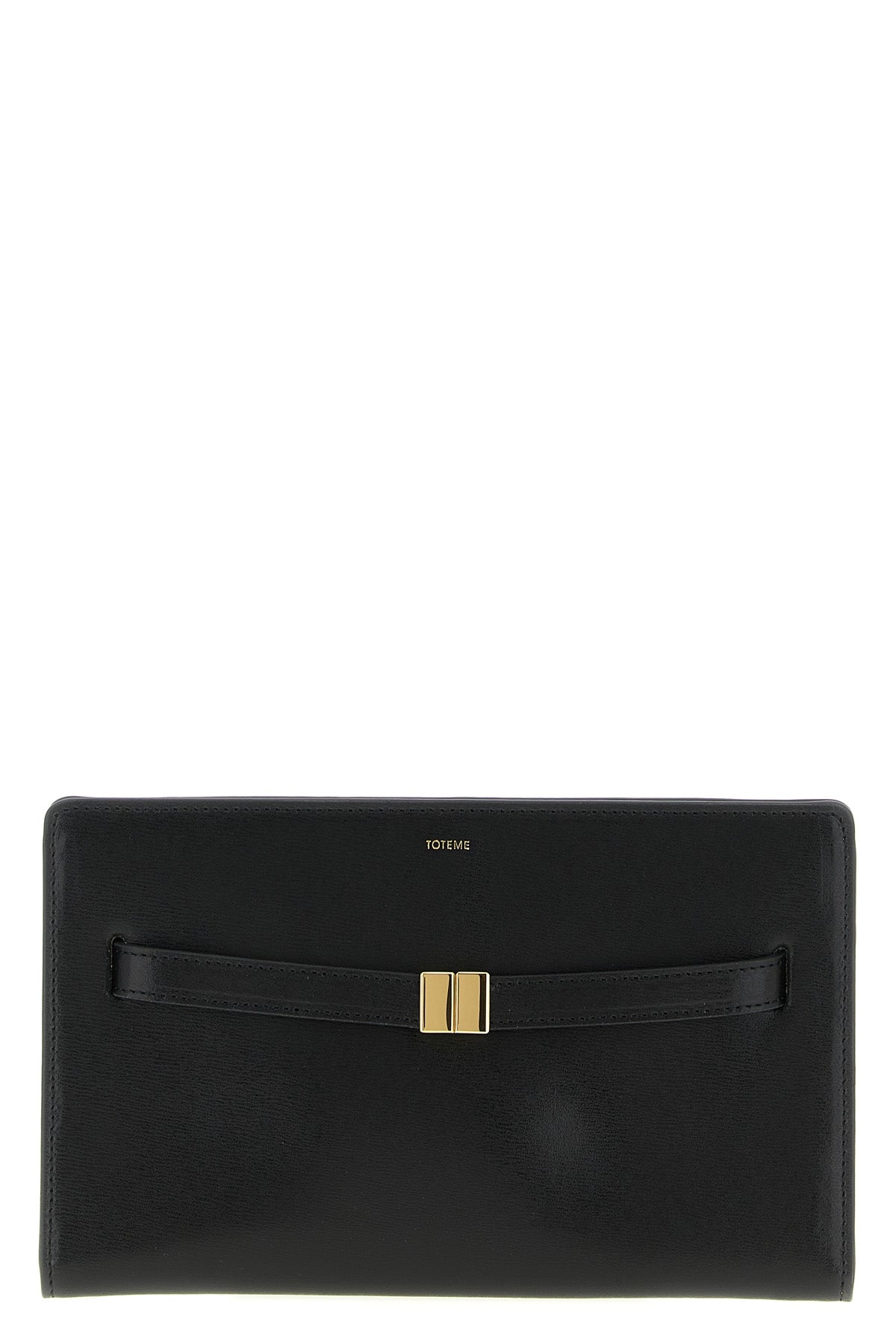 TOTEME OS belted leather leather crossbody bag