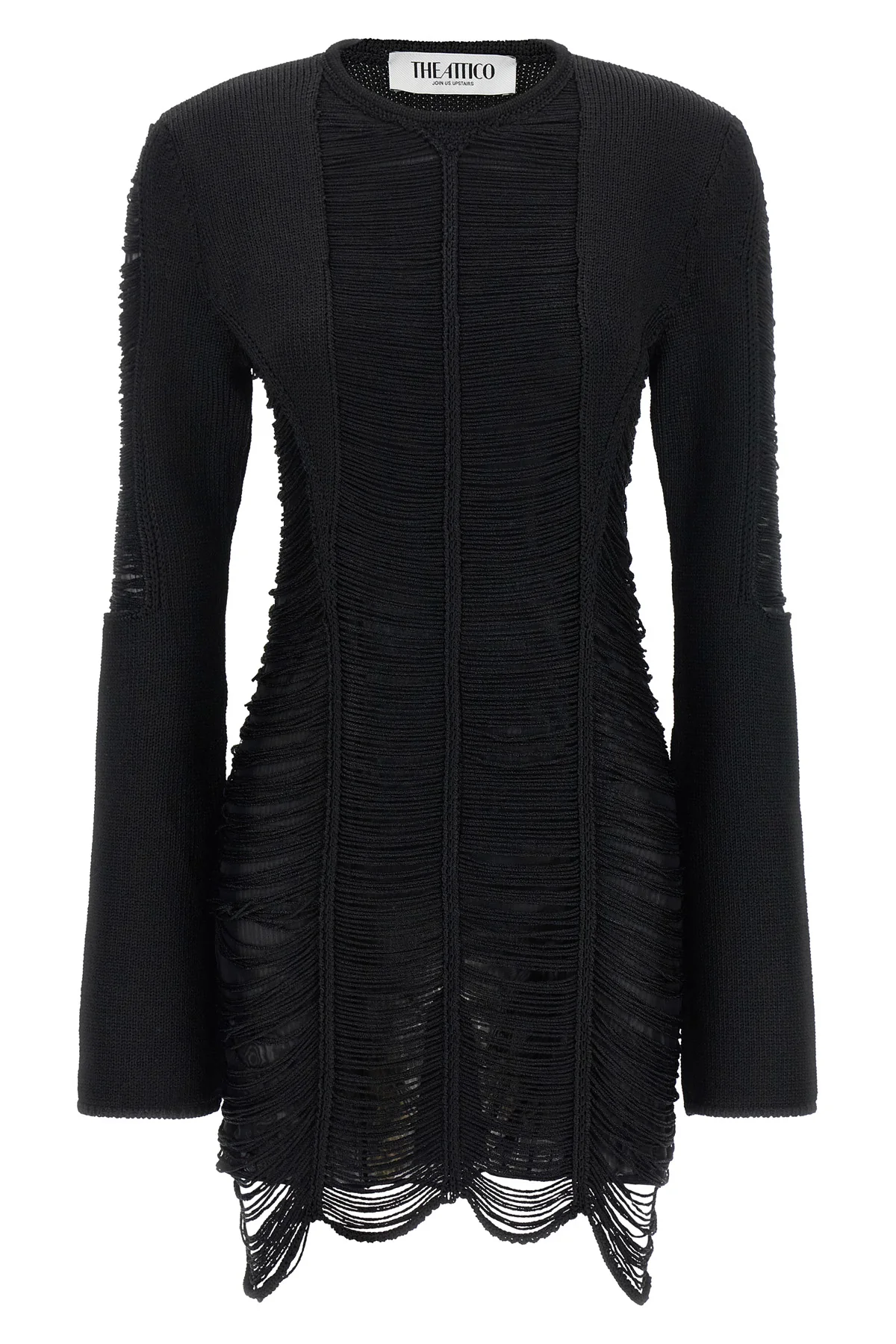 THE ATTICO 42 the mini dress the attico defines a new aesthetic through a complex knitting pro