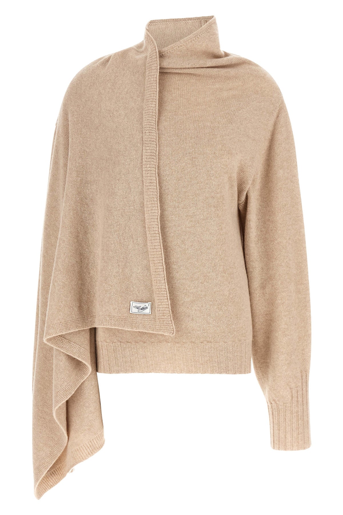 THE ATTICO 38 the attico sweater is distinguished by a sculptural construction defined by an a