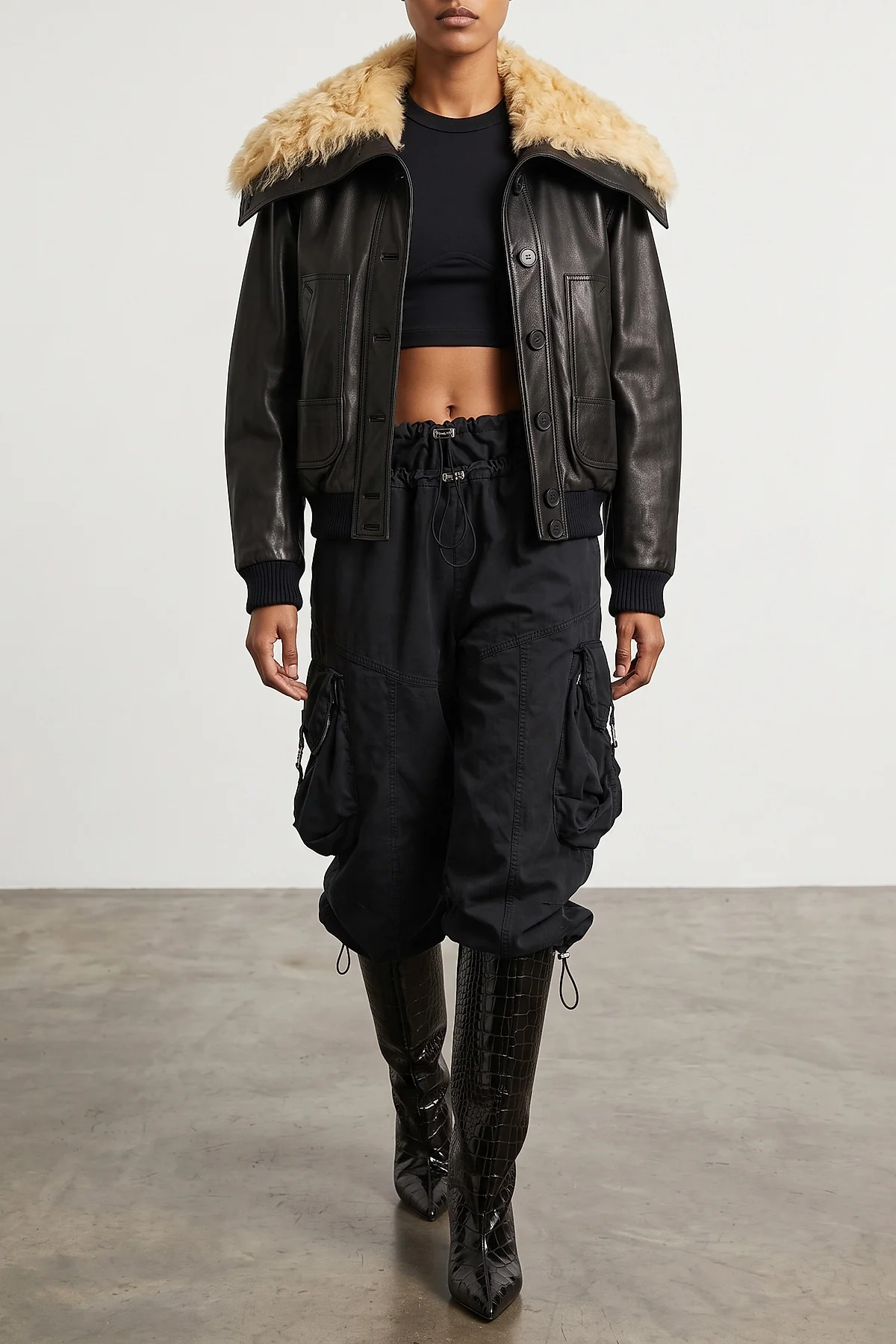 the the attico trousers redefine the volumes of the contemporary wardrobe throug
