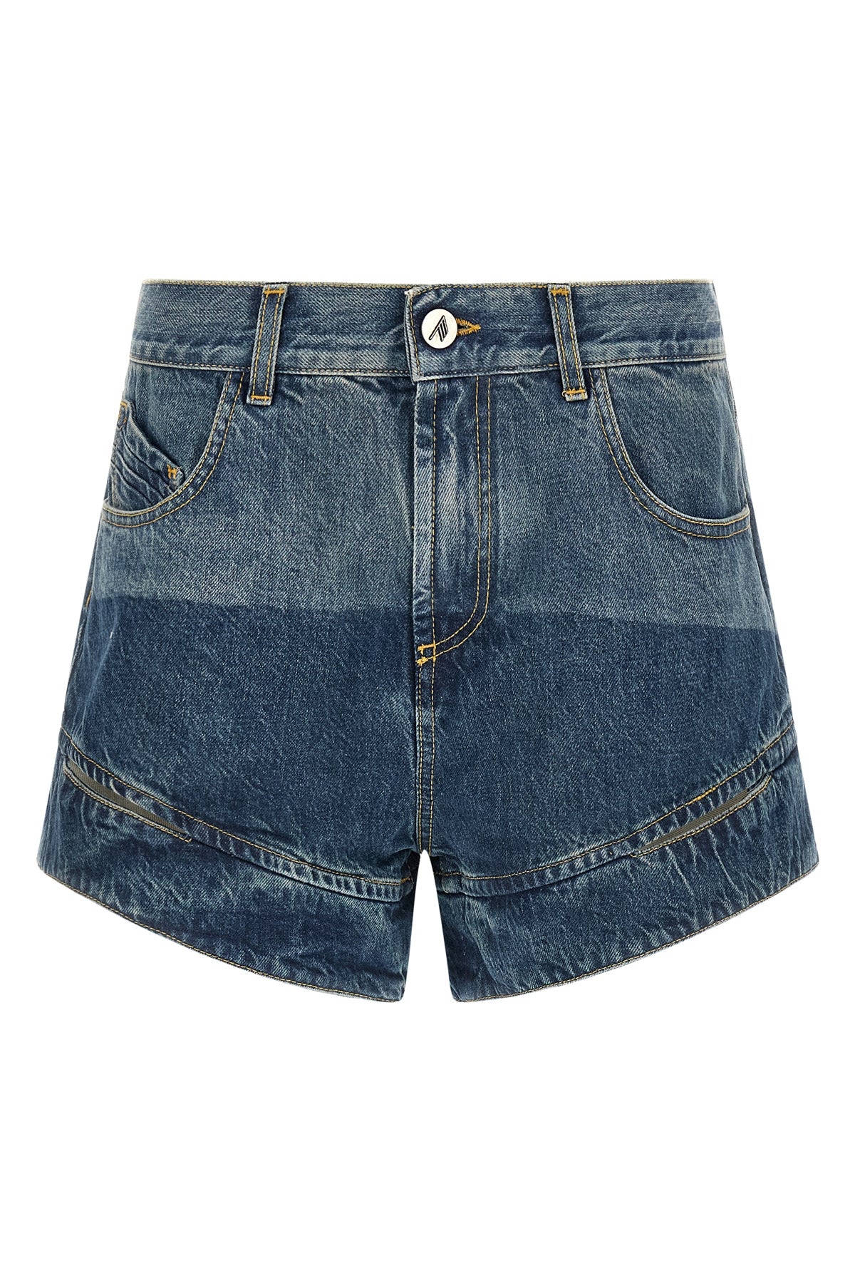 THE ATTICO 25 the the attico pure cotton shorts redefine the codes of the casual wardrobe thro