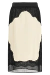 the midi skirt the attico defines a new concept of evening elegance through a pl