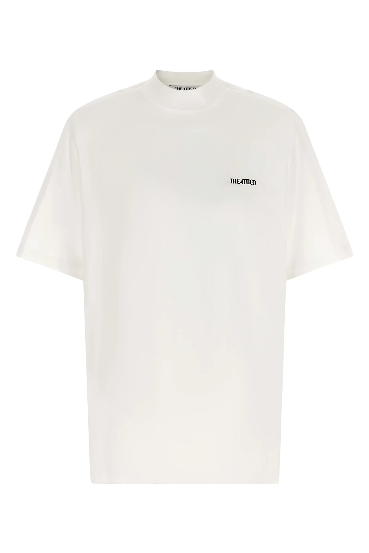 THE ATTICO 36 the the attico t-shirt redefines the codes of casual dress through a structured