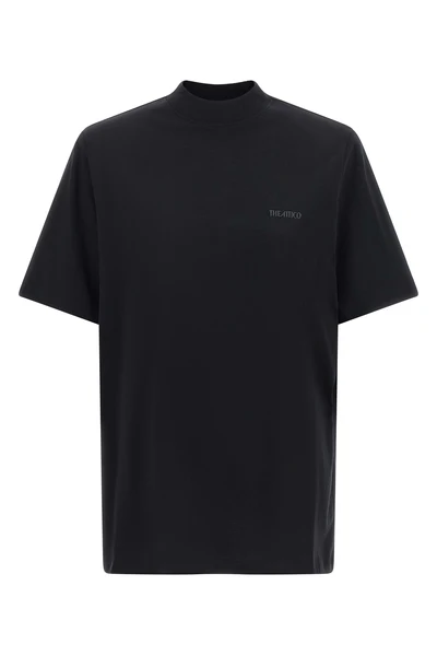 the the attico t-shirt redefines the codes of essential clothing through a rigor