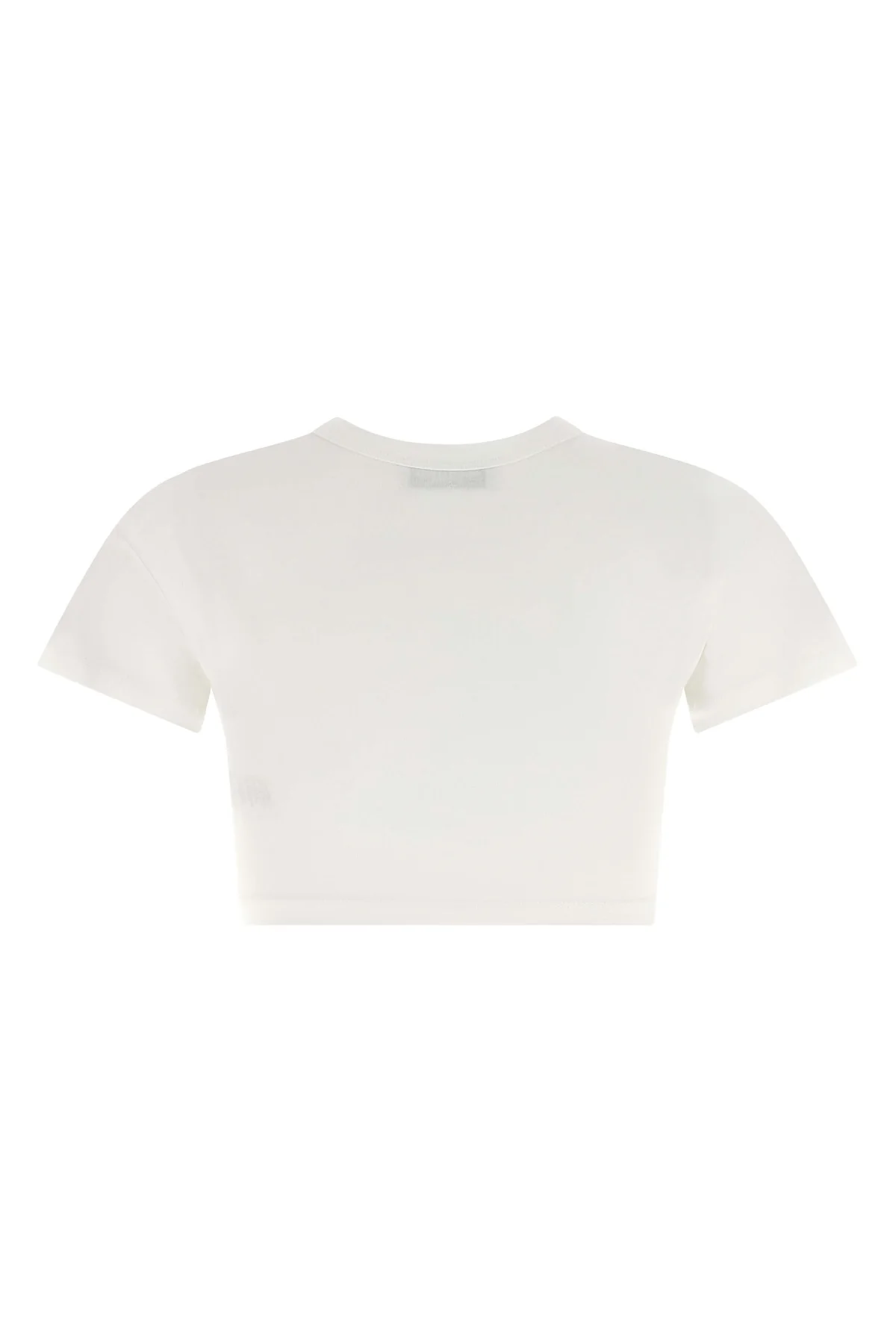 the the attico t-shirt redefines casual clothing through a precise sartorial arc
