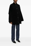 velvet overshirt