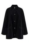 velvet overshirt