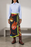 the dries van noten chloris shirt embodies a perfect sartorial dichotomy betwe