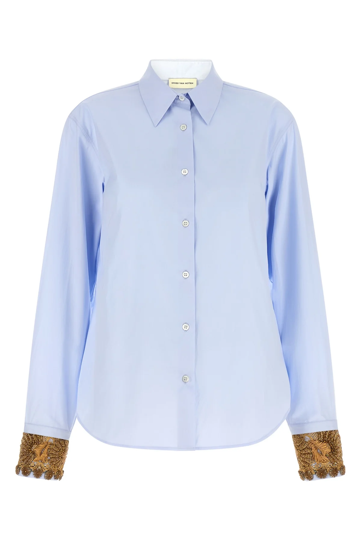 DRIES VAN NOTEN 38 the dries van noten chloris shirt embodies a perfect sartorial dichotomy betwe