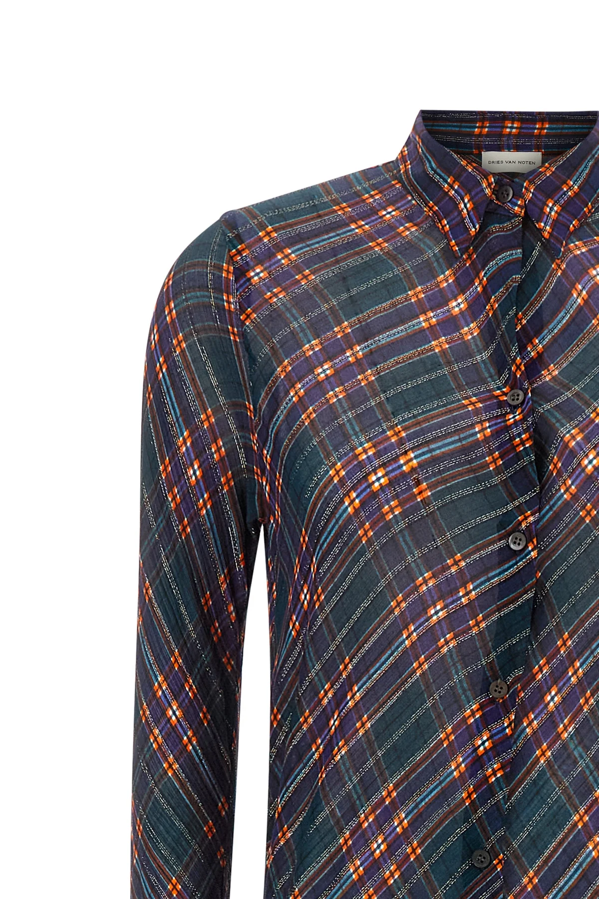 the long dries van noten dalima dress defines a new concept of sartorial fluid