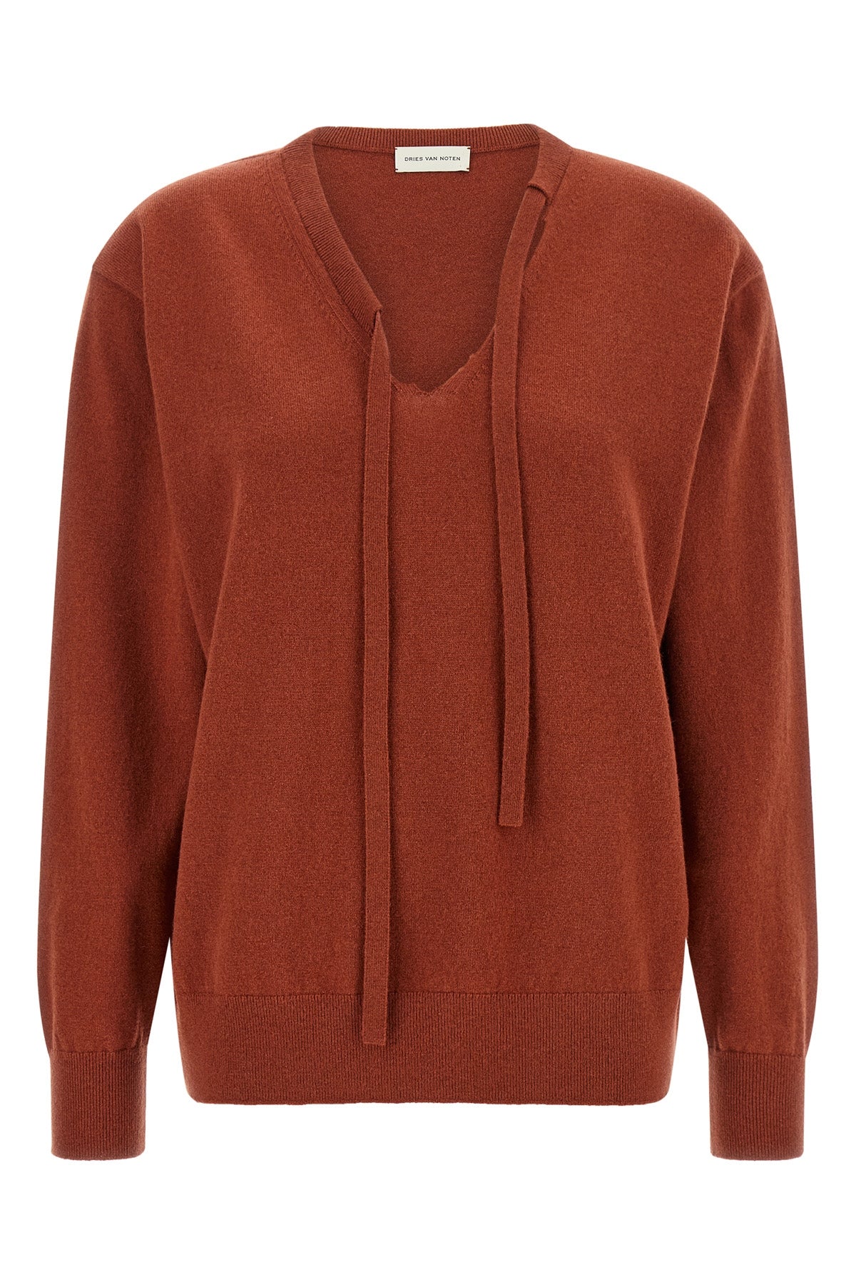 DRIES VAN NOTEN M the dries van noten towie pure cashmere sweater redefines the codes of luxury kn