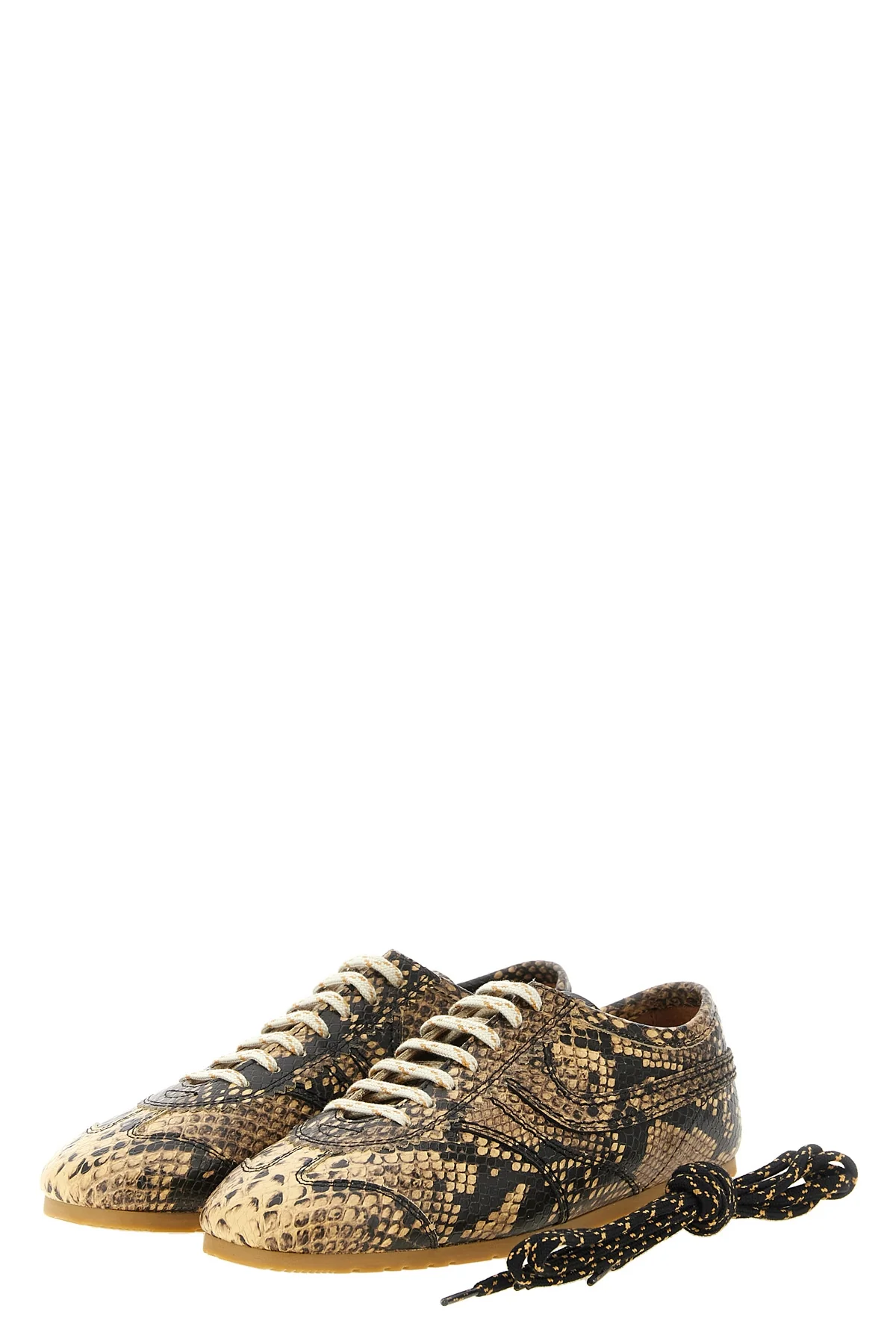the dries van noten sneaker reinterprets the sporty silhouettes of the seventies