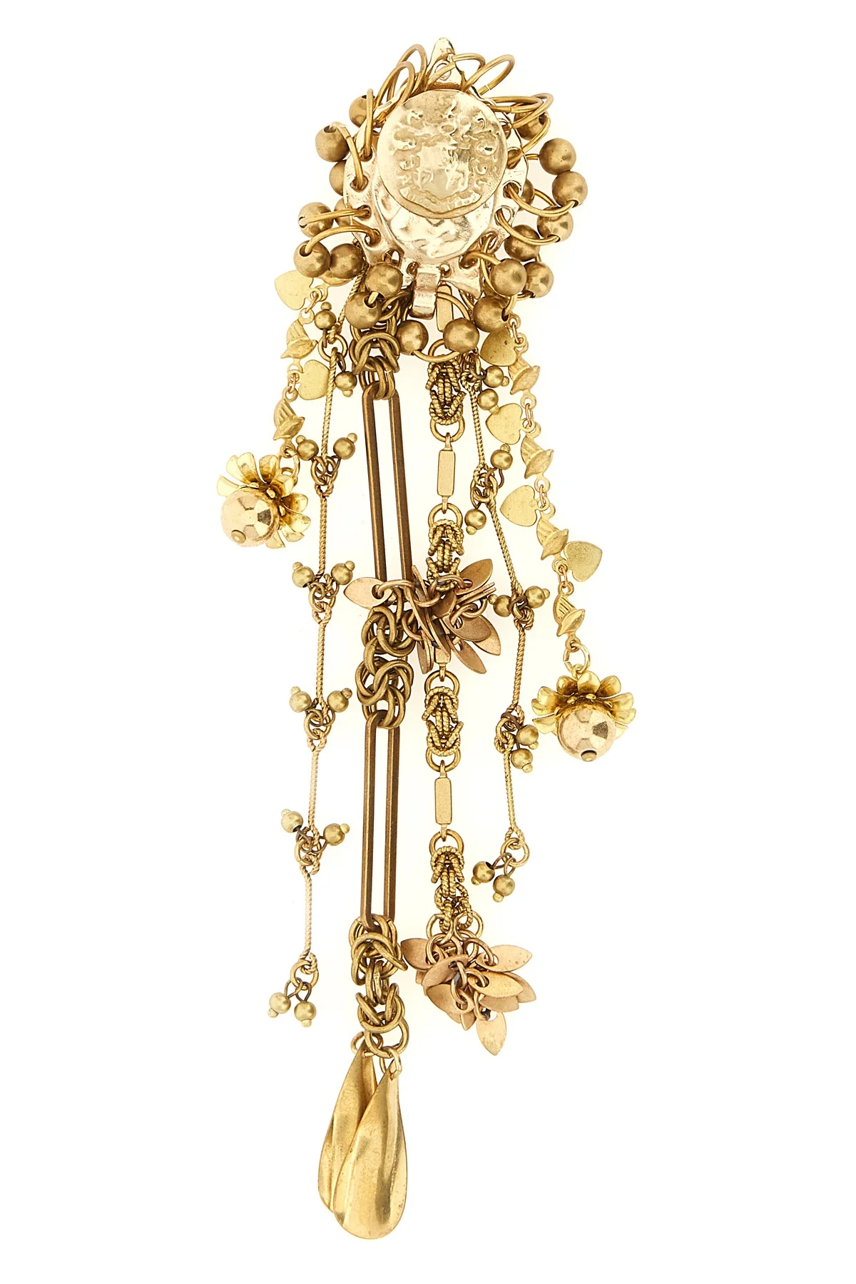 DRIES VAN NOTEN OS the dries van noten brooch stands out as a masterpiece of meticulous craftsmansh