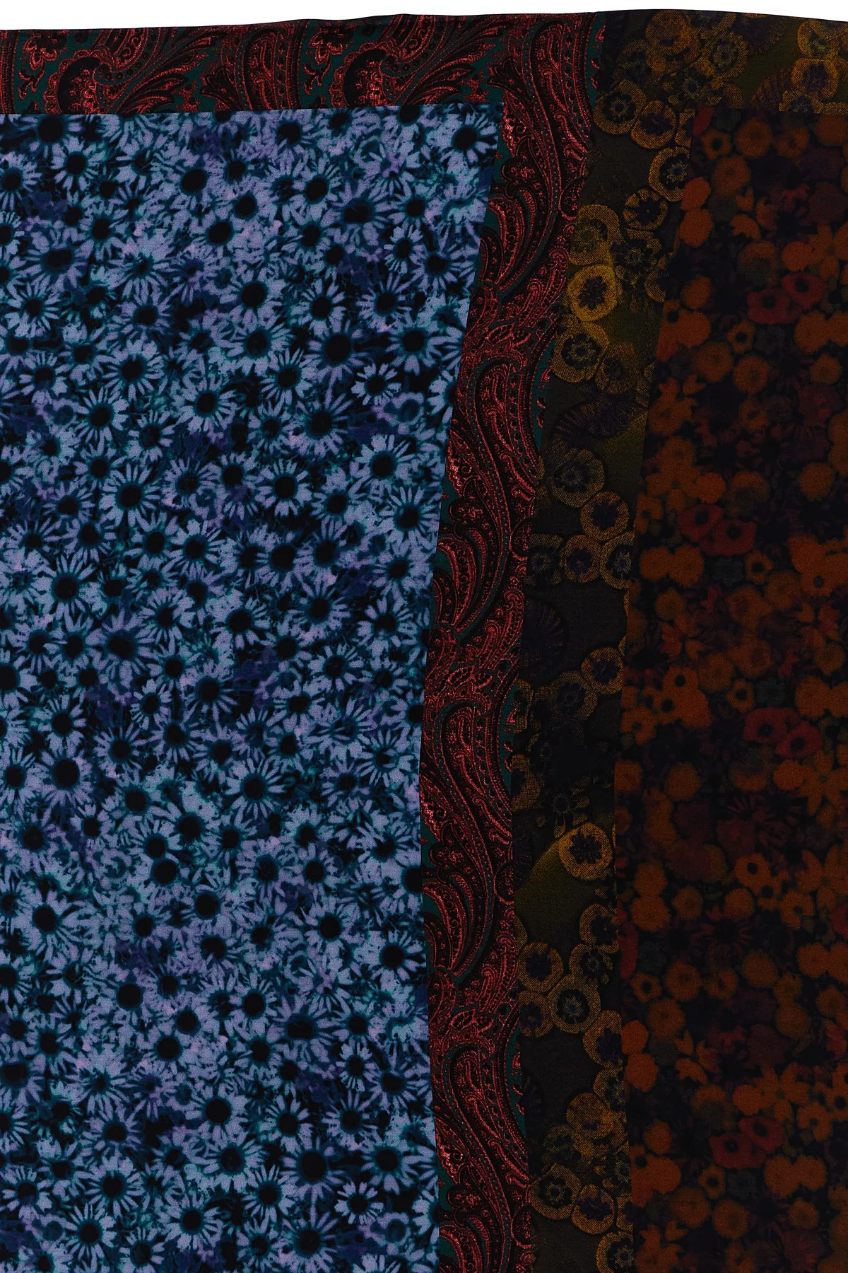 DRIES VAN NOTEN OS the dries van noten flora scarf