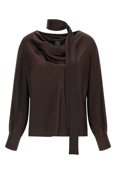 the max mara piano fiocchi blouse embodies a fluid and timeless elegance