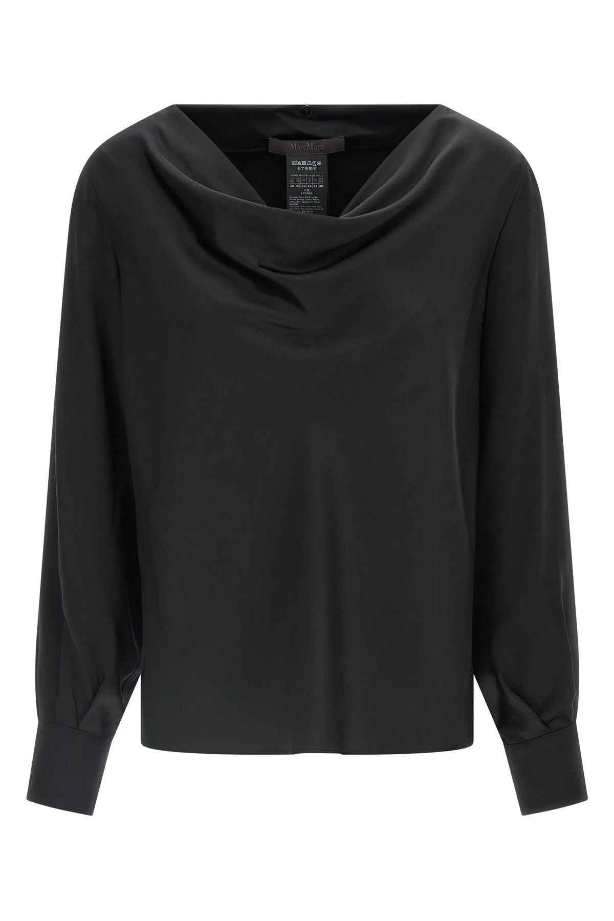 the max mara piano fiocchi blouse redefines everyday elegance through a fluid