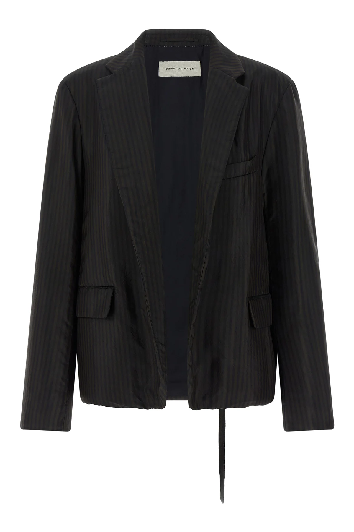 DRIES VAN NOTEN S the dries van noten blursy blazer redefines the codes of tailoring through a r