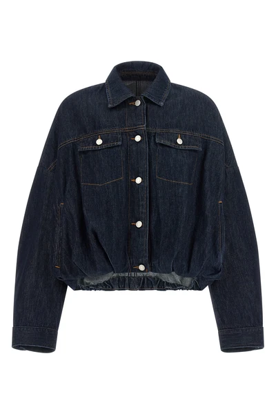 dries van noten vesto denim jacket redefines casual outerwear through a sculpt