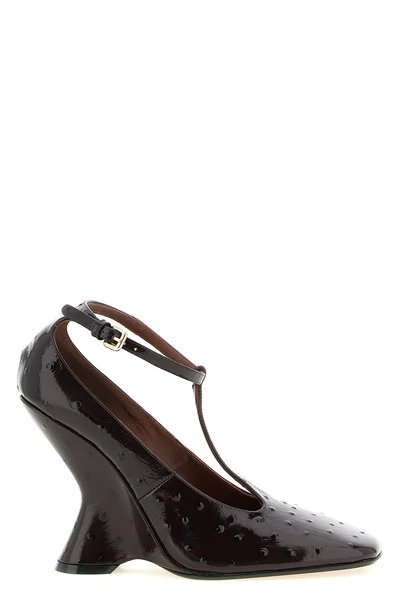 dries van notens décolleté defines a new footwear geometry through a bold and s