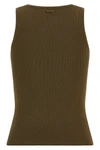 the sleeveless max mara editta top defines a new essentiality through a precise