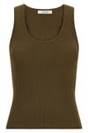 the sleeveless max mara editta top defines a new essentiality through a precise