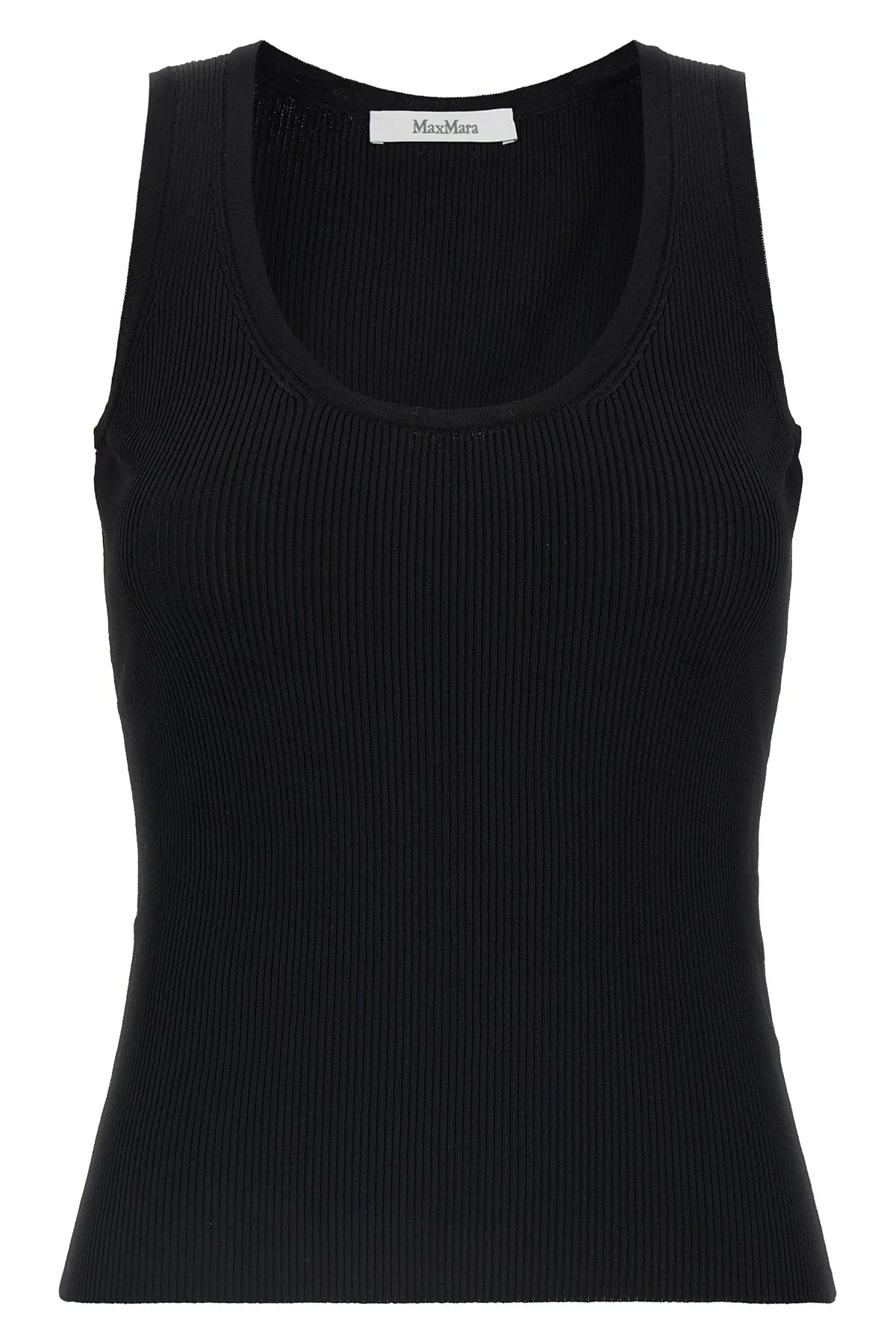 the max mara editta top defines the silhouette through rigorous ribbed workman