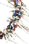 the statement necklace by dries van noten is distinguished by a sculptural con