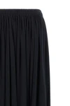 the max mara mxmlivrea long skirt defines a fluid silhouette through a soft li