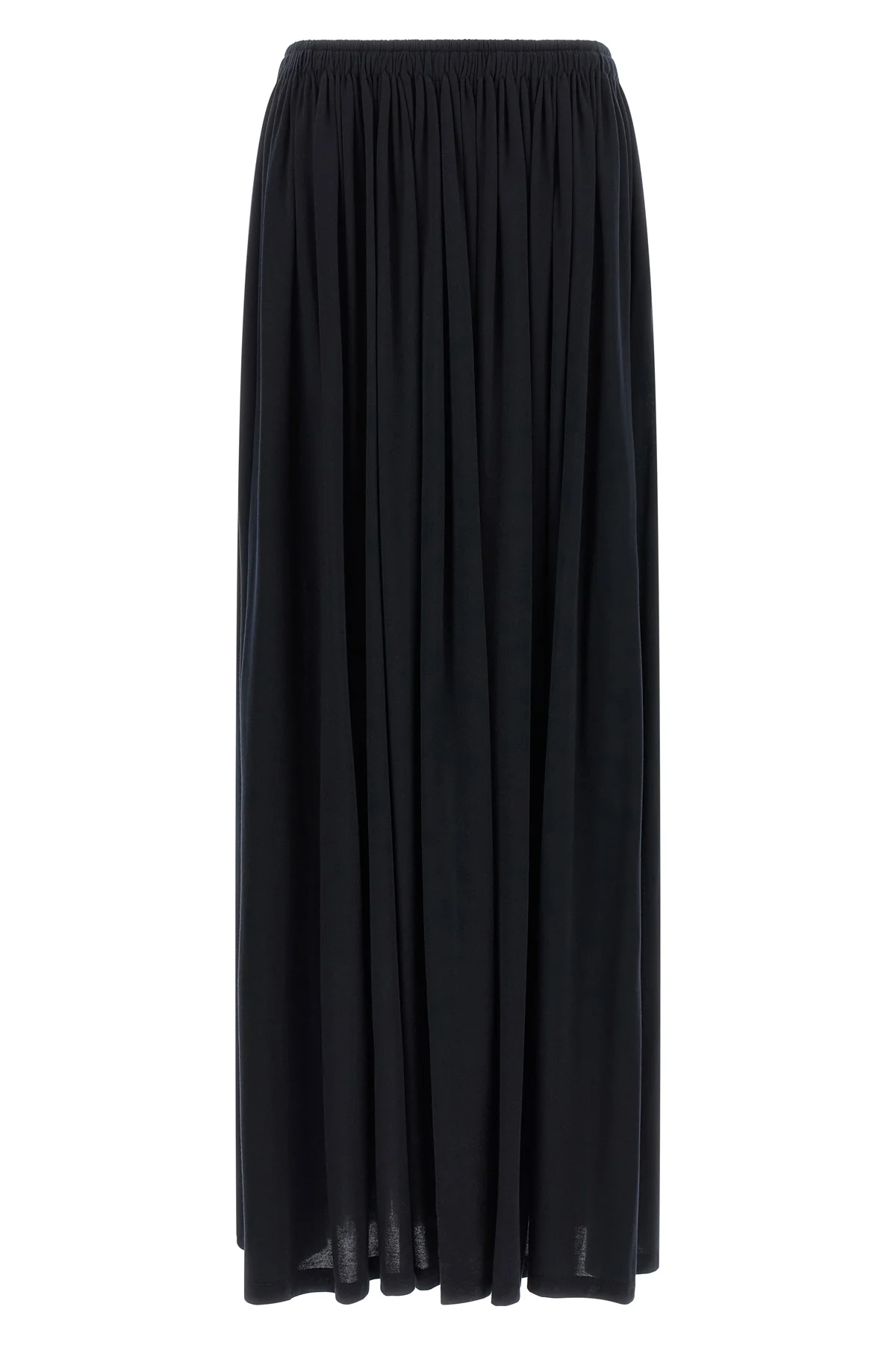 the max mara mxmlivrea long skirt defines a fluid silhouette through a soft li