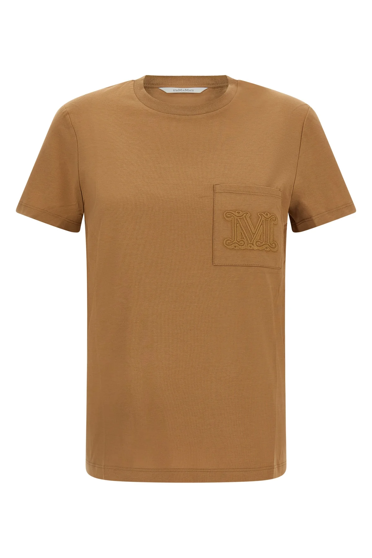 the max mara papaya t-shirt redefines the codes of casual dress through an impec