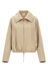 the sportmax emiro bomber jacket redefines the volumes of contemporary outerwe