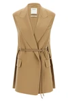 the sportmax spxrapido blazer redefines the codes of tailoring through a sleev
