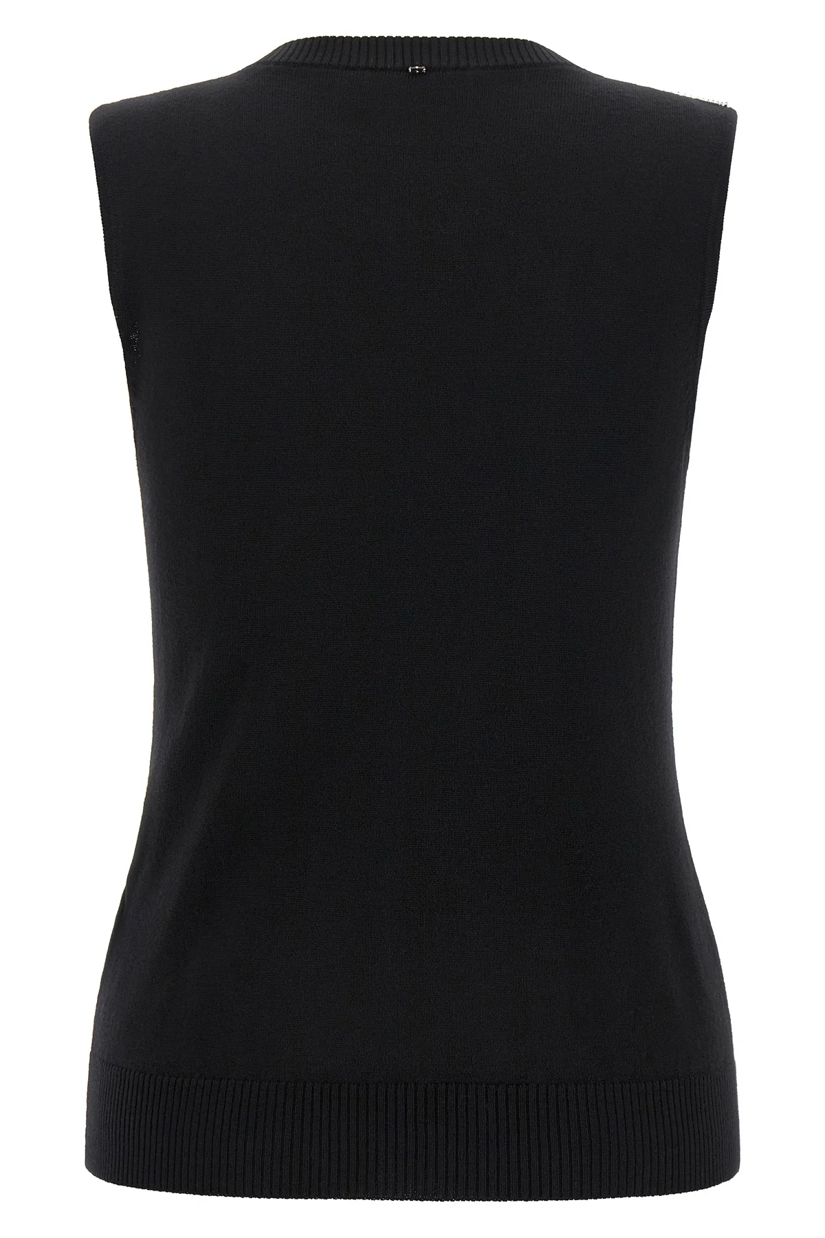 SPORTMAX S sportmaxs spxcrine top redefines evening elegance through a bold material con