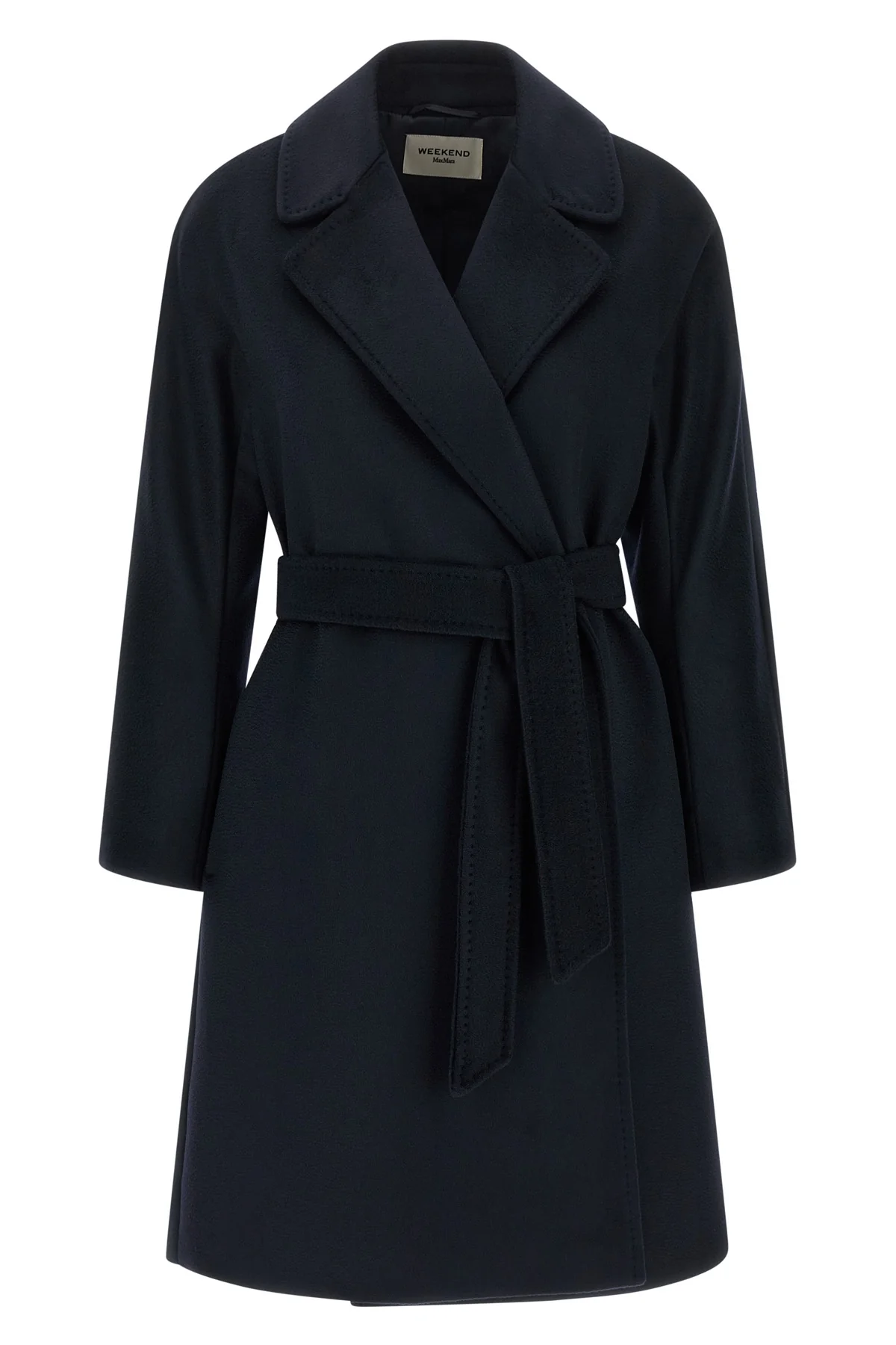 the weekend max mara pedale coat defines everyday elegance through a dressing