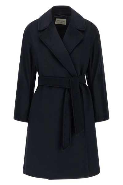 the weekend max mara pedale coat defines everyday elegance through a dressing