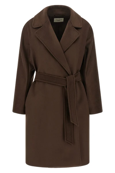 the weekend max mara pedale coat embodies sartorial excellence through an enve