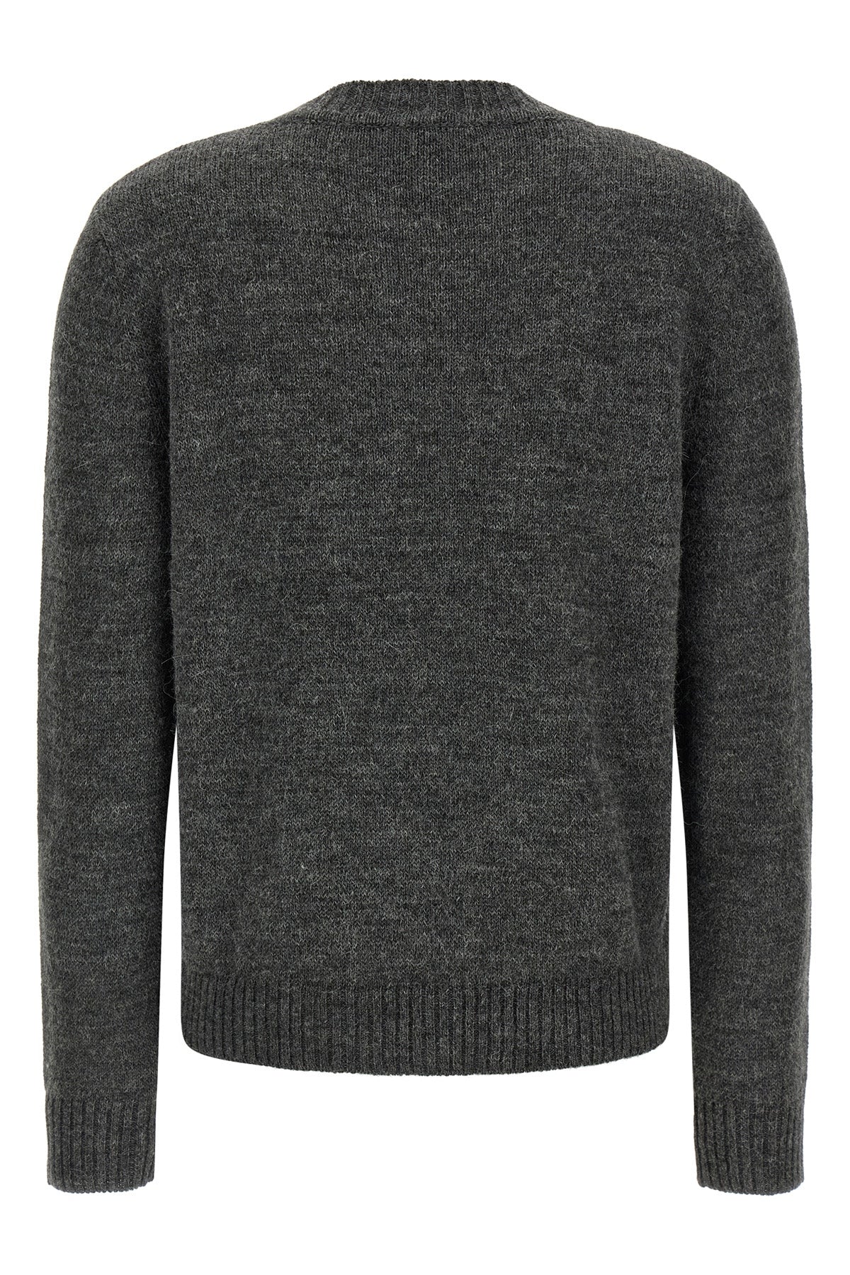 the weekend max mara nitra jersey is distinguished by a classic crewneck const