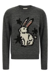 the weekend max mara nitra jersey is distinguished by a classic crewneck const