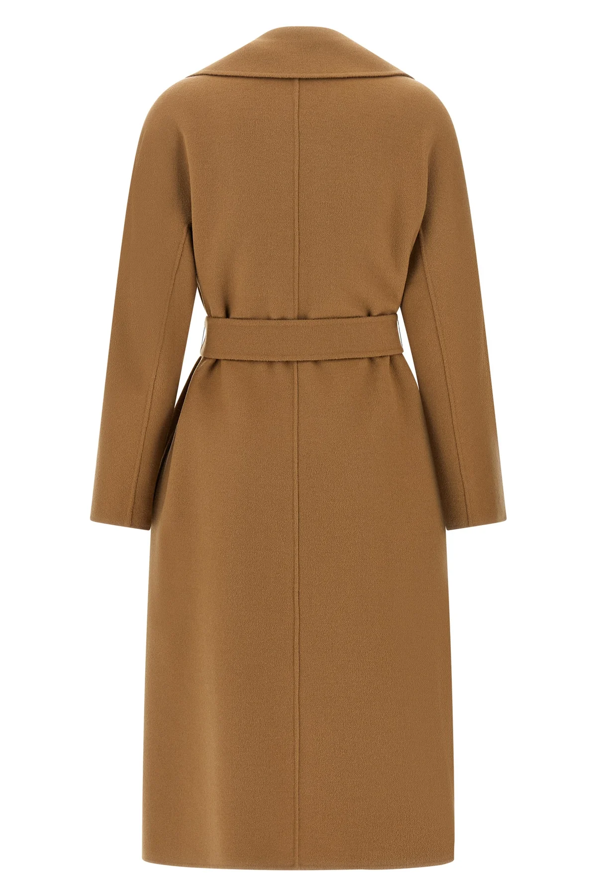 MAX MARA STUDIO 34 the max mara studio cles robe coat defines timeless sartorial elegance through a