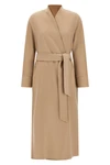 the max mara studio nodo coat defines sartorial outerwear through a reversible c