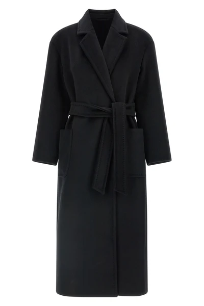 the max mara studio giambo coat defines luxury outerwear through an enveloping